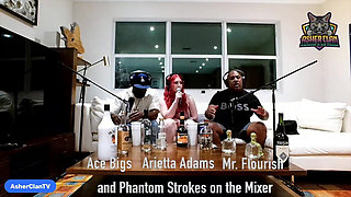 Adult Star Podcast with Arietta Adams Hosted by Mrflourish and Ace Bigs