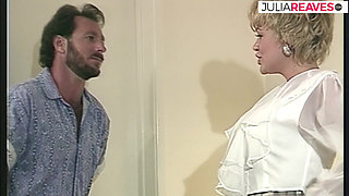 MILF relaxes with a bikini on while the guard watches