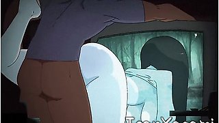 Halloween Hentai - Car Toon