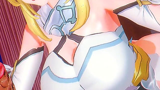 Genshin Impact - Lumine Erotic BBC Sex - 3D Hentai Animations