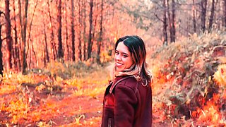 Couple has sex right in the forest, no one can see them