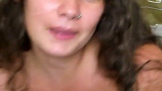 Sexy Latina Fucks Herself in Her Room When She Is Alone at Home