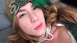 Stella Elle's Roaring '20s Giantess Fantasy 4K POV Tiny Thrills Await!