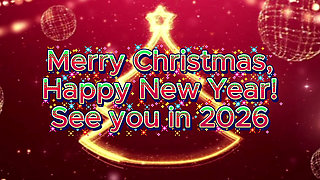 Fuck Machine in Front of the Christmas Tree