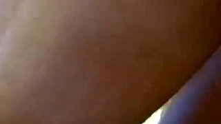 Cute brunette bitch fucked hard outside