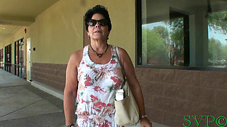 Cougar BBW GILF Smokes & Poses