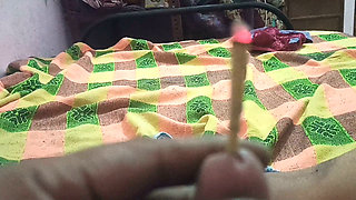 My little Cock is smoking
