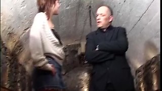 Rough German Threesome with Massive Cumshot