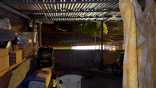 Busty College Girl Is It's a Rainy Day! Deepthroat