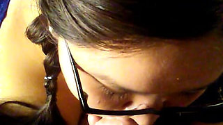 Glasses and Blowjob