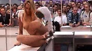 Ex wifey blonde homemade solo masturbation fun