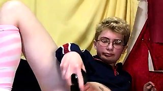 Close up Of Teen Masturbating