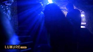 Carollina Cherry Gets Woken Up By Stranger Luke Hardy For Hot Brunette Blowjob & Doggy Style Sex