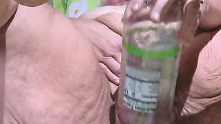 Damn She's Fucking a Bottle