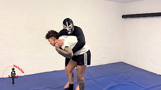 Kourtneyinked Vs Masked Rider - Submission Wrestling Showdown