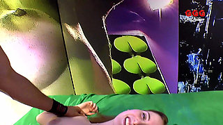 Tattooed Latina Fists Ass & Pussy with Monster Dildos to Squirt Explosion!