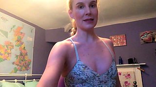 Horny Mature Blonde Solo