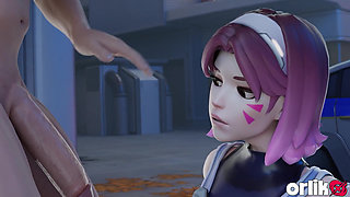 The Rise of a New Popstar - D.va 3D Overwatch Porn Animation