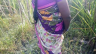 Indian Desi Porn Scene in Sugarcane Garden