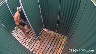 Czech Pool 18: Busty Blonde Diva