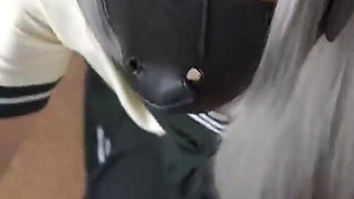 A Pet Slave Wrapped in Tight Fitting Clothes