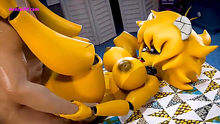 Golden Night Sex ( Cartoon Parody )