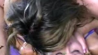 Hot group sex for brunettes