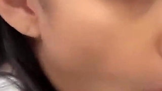 Delicate Gulp Bliss with a Tiny-curve Dark Haired Tease on a Sweet Oral Date Part.1