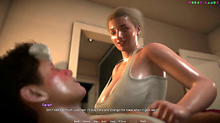 Friendly Housewife by White Foam - Busty Stepmom Takes Good Care of Her Rock Hard Stepson 9
