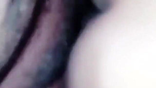 My Stepsister's Skinny Crushes My Balls with Her Little Pussy