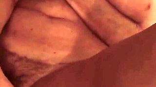 Big Saggy Tits MILF Alone Enjoying Masturbating and Fisting with Her Latex Love Toy