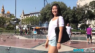 Afternoon Date In Barcelona With The Sexy Chinese Katana