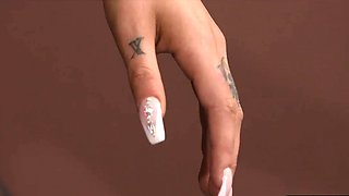 Office stockings watcher asking for solo