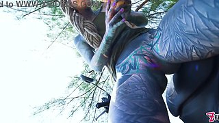 Extreme Public Solo Anal on Scooter - Gape, Prolapse and Squirt