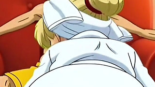 Married Nudist Granny Was Fucked in a Big Ass by Her Husband's Stepbrother Right in the Kitchen. Hentai