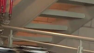 Black woman with beautiful ass fucks black cock