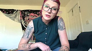 Tattooed Missellie8 Humiliates Guy