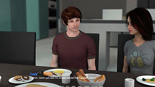 Away From Home 25 - Liam Rubs Nora to Orgasm Then Fucks Eva & Lily