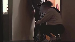 Two horny coworkers start a hot passionate sex in the office when their workshift is done