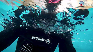 Neoprene Enclosed and Gagged - Underwater Mouth Control Fantasy