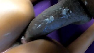 Young Student Gets Rough Anal Sodomy & Creampie - Big Cock BBC Fucks Her Ass Hard