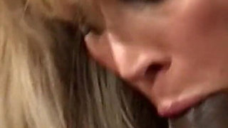 Skinny Blonde Milf Morgan caught Interracial Fuck with boy