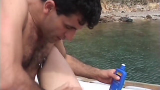 Ahmet and Selma Fuck Outdoors on a Turkish Boat