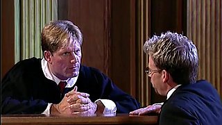Envy Gets DPed By Judge And Lawyer: Blowjob, Missonary  Big Tits Porn