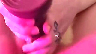 Horny Pregnant Teen Stretching and Fingering Her Ass
