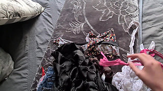 Skinny Girl Degrading Boyfriend for Wearing Her Clothes