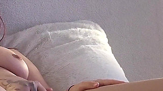 A Stunning Body Trembles with Orgasms! Morning Masturbation of a Cute Girl!