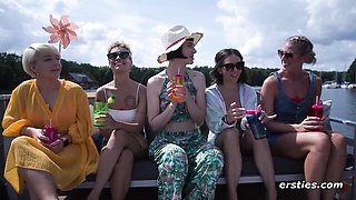 Ersties featuring ladylove's big natural tits smut