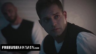 FreeUse featuring Victoria June and Johnny Love's old and big boobs trailer