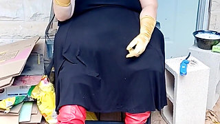 Bat Girl Is Taking a Smoke Break in Her